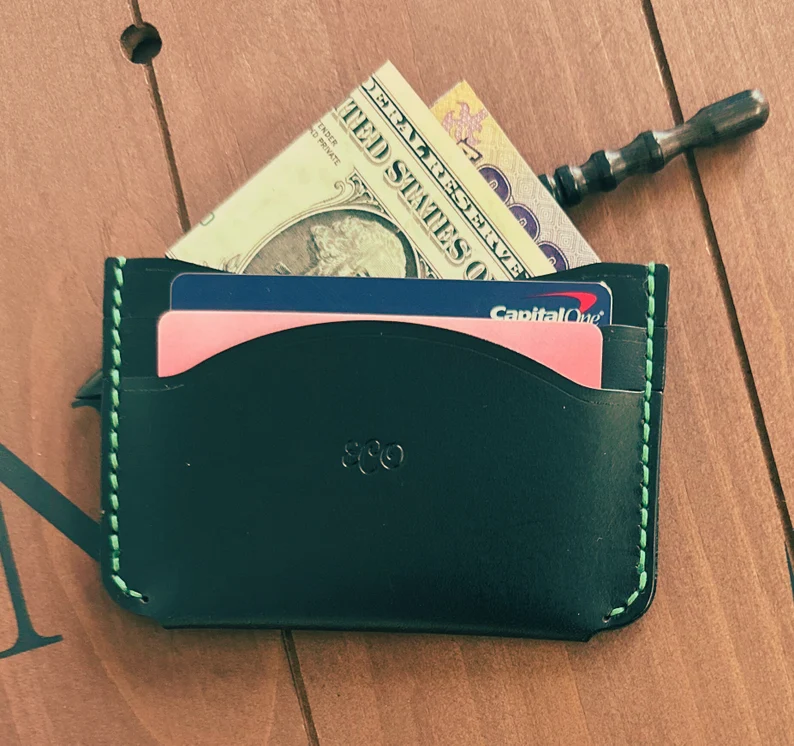 Customized Handmade Money Cardholder